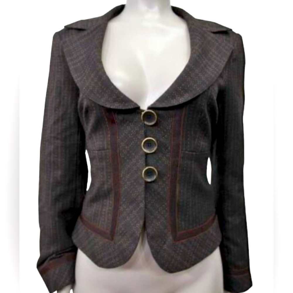 Nanette Lenore brown blazer